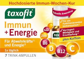 Immun + Energie Trinkampullen Immun-Kur 7St taxofit