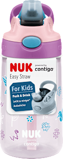 Strohhalmflasche Easy Straw rosa 420 ml NUK