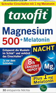 Magnesium Nacht 500 + Melatonin Tabletten 30 St taxofit