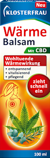 Wärmebalsam mit CBD Klosterfrau