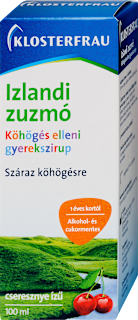 Izlandi Zuzmó szirup gyerekeknek Klosterfrau