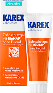 Zahnpasta Gel Zahnschutz fluoridfrei KAREX