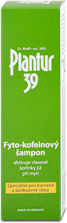 šampon na barvené vlasy Plantur 39