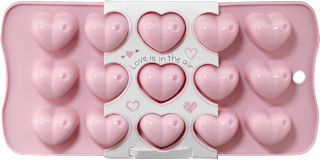 Pralinen-/Eiswürfelform, Herzen wenco