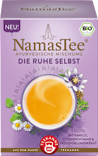 Kräutertee-Mischung Die Ruhe Selbst (15x1,8g) Teekanne