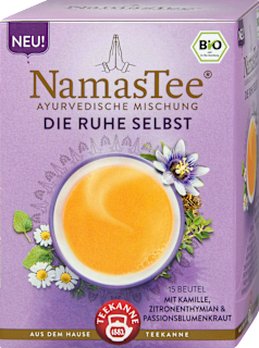 Kräutertee-Mischung Die Ruhe Selbst (15x1,8g) Teekanne