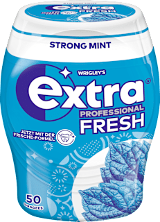 Kaugummi, Professional Fresh, Strong Mint, zuckerfrei EXTRA