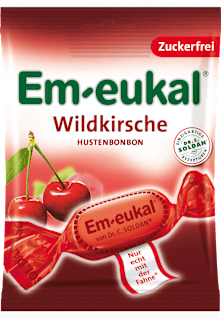 Hustenbonbons Wildkirsche zuckerfrei Em-eukal