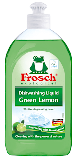 Препарат за миене на съдове Green Lemon Frosch