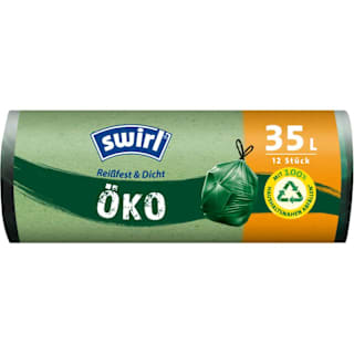 Ekologické zaťahovacie vrecia na odpad 35 l Swirl