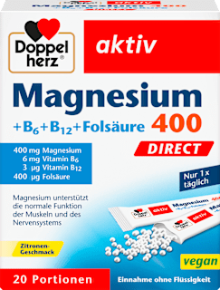aktiv Magnesium 400 Direct Micro-Pellets Doppelherz