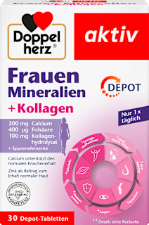 Frauen Mineralien + Kollagen Doppelherz