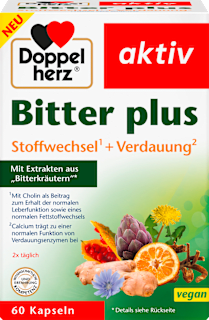 Kapseln Bitter Plus  Doppelherz