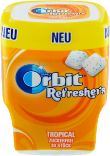 Дъвки на дражета Tropical, 30 бр. Orbit