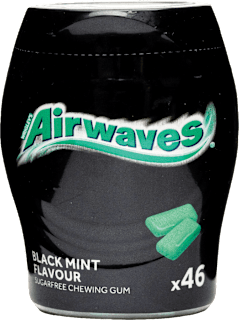 Airwaves Black Mint gume za žvakanje Airwaves
