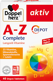 aktiv A-Z Complete Langzeit-Vitamine Tabletten Doppelherz