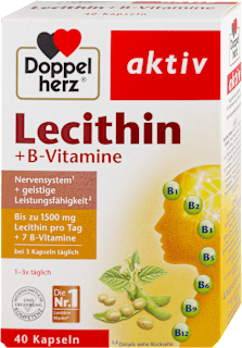 aktiv Lecithin + B-Vitamin kapsule Doppelherz