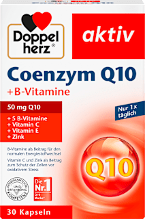 Coenzym Q 10 + B-Vitamine Kapseln 30 St Doppelherz