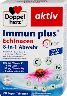 Immun plus - 8in1 Echinacea DEPOT Doppelherz