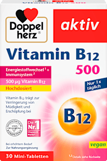 vitamín B12 500 Doppelherz