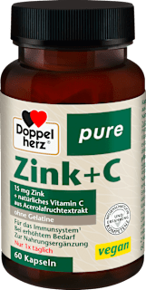 pure Zink + C Kapseln Doppelherz