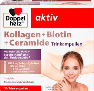 Kollagen + Biotin + Ceramide Trinkampullen 30 St Doppelherz