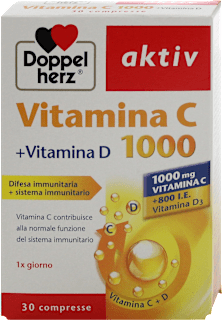 Vitamina C 1000 + vitamina D aktiv Doppelherz