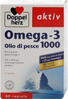 Omega-3 olio di pesce 1000 aktiv Doppelherz