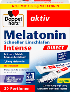 aktiv Melatonin Schneller Einschlafen Direct Doppelherz