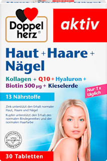 aktiv Haut + Haare + Nägel Tabletten Doppelherz