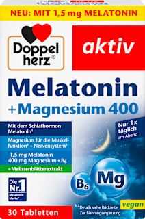 Melatonin + Magnesium 400 Tabletten Doppelherz