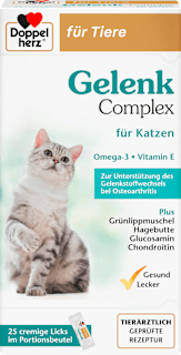 Nahrungsergänzung Katze, Gelenk Complex (25 Stück) Doppelherz