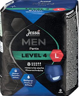 Pants da uomo per incontinenza Level 4 - taglia L Jessa DISKRET