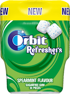 Orbit Refreshers žvakaće gume Spearmint, 30 kom. Orbit