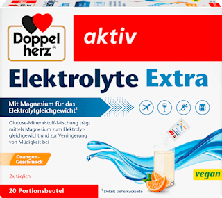 Elektrolyte Extra Portionsbeutel 20 St Doppelherz