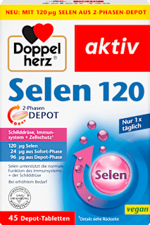 Selen 120 Depot Tabletten 45 St Doppelherz