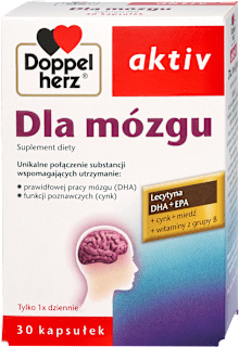 Suplement diety Dla mózgu, kapsułki Doppelherz
