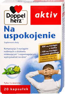 Suplement diety Na uspokojenie, kapsułki Doppelherz