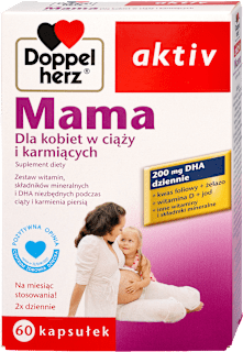Suplement diety Mama, kapsułki Doppelherz