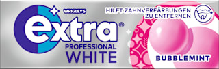 Kaugummi, Extra Professional White, Bubblemint, zuckerfrei EXTRA