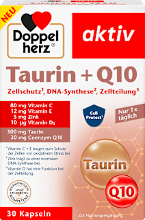 Taurin + Q10 Kapseln 30 St Doppelherz