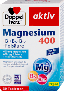 aktiv Magnesium + folna kiselina Doppelherz