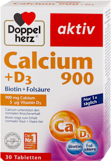 aktiv Calcium 900 + D3 tablete Doppelherz