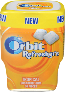 Žvečilni gumiji Refreshers Tropical Orbit