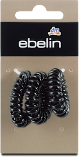 Elastici a spirale neri ebelin