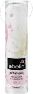 Wattepads mit Seidenextrakt ebelin