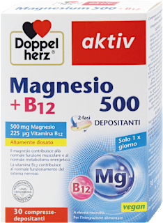 Magnesio 500 +B12 Doppelherz