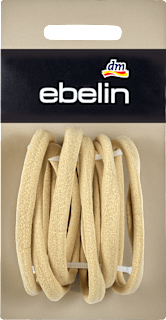 Elastici per capelli spessi biondi ebelin