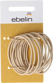 Elastici per capelli sottili biondi ebelin