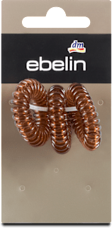 Elastici a spirale marroni ebelin